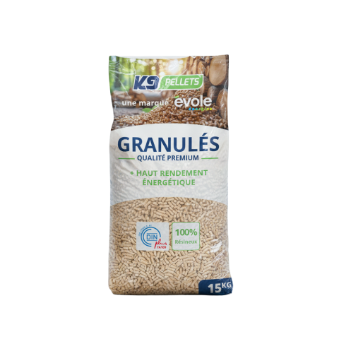 Granulés de bois - K9 Pellets (Palette de 72 sacs)
