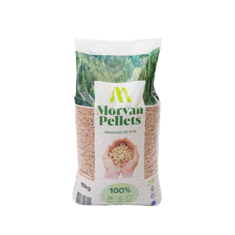 Granulés de bois - Morvan pellets (Palette de 66 sacs)
